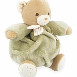 Peluche Patapouf Ours vert (17 cm)