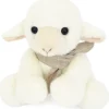 Peluche petit agneau foulard (14 cm)