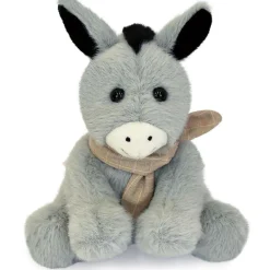 Peluche petit âne foulard (14 cm)