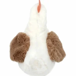 Peluche Pioupiou maman et bébé Les Ptipotos Blanc (32 cm)