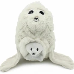Peluche Ploufou maman et bébé Les Ptipotos (35 cm)