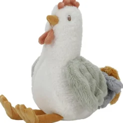 Peluche poule Little Farm (17 cm)