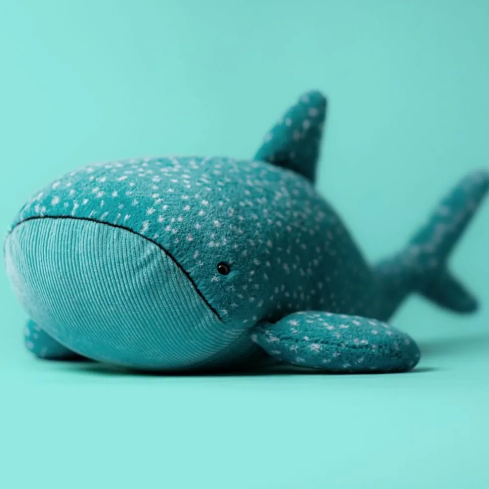 Peluche Requin-baleine Gobfrey (40 cm)