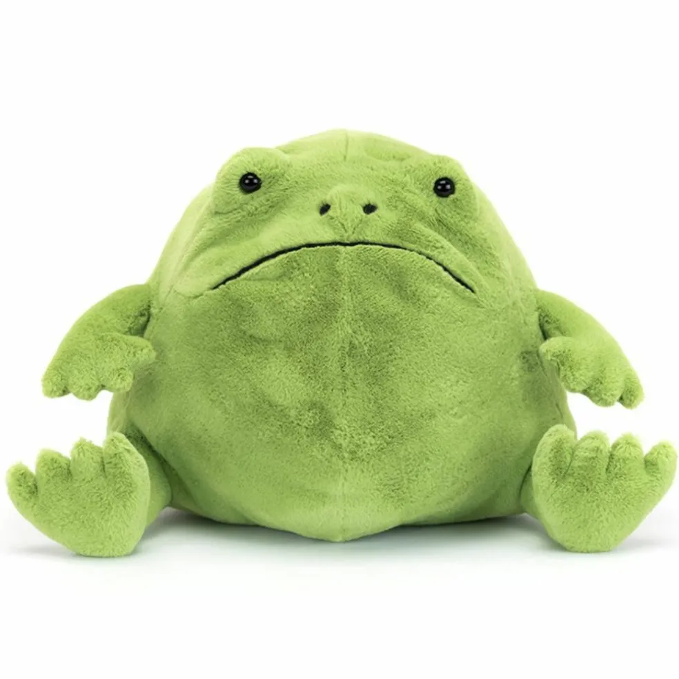 Peluche Ricky la grenouille (26 cm)