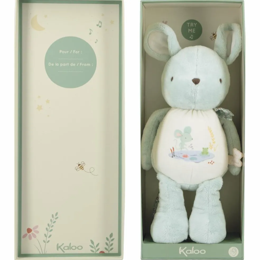 Peluche sonore Souris (28 cm)