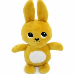 Peluche Toudou maman et bébé Les Ptipotos Moutarde (25 cm)