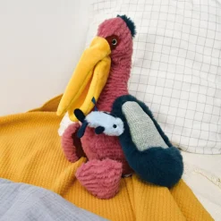 Peluche Trésors Marins Pélican (34 cm)