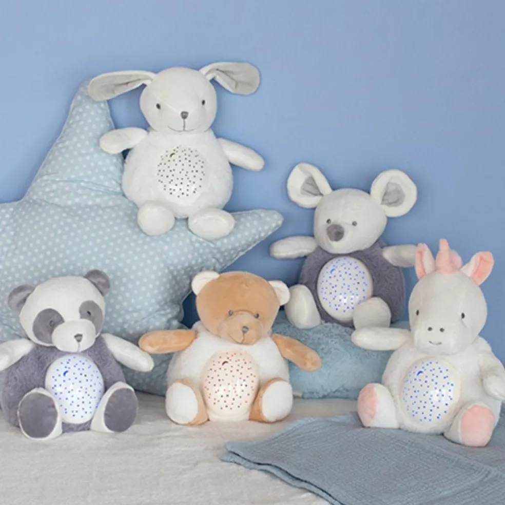 Peluche veilleuse musicale Panda (20 cm)