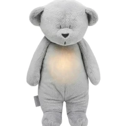 Peluche veilleuse Ours douceur gris