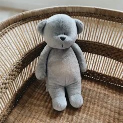 Peluche veilleuse Ours douceur gris