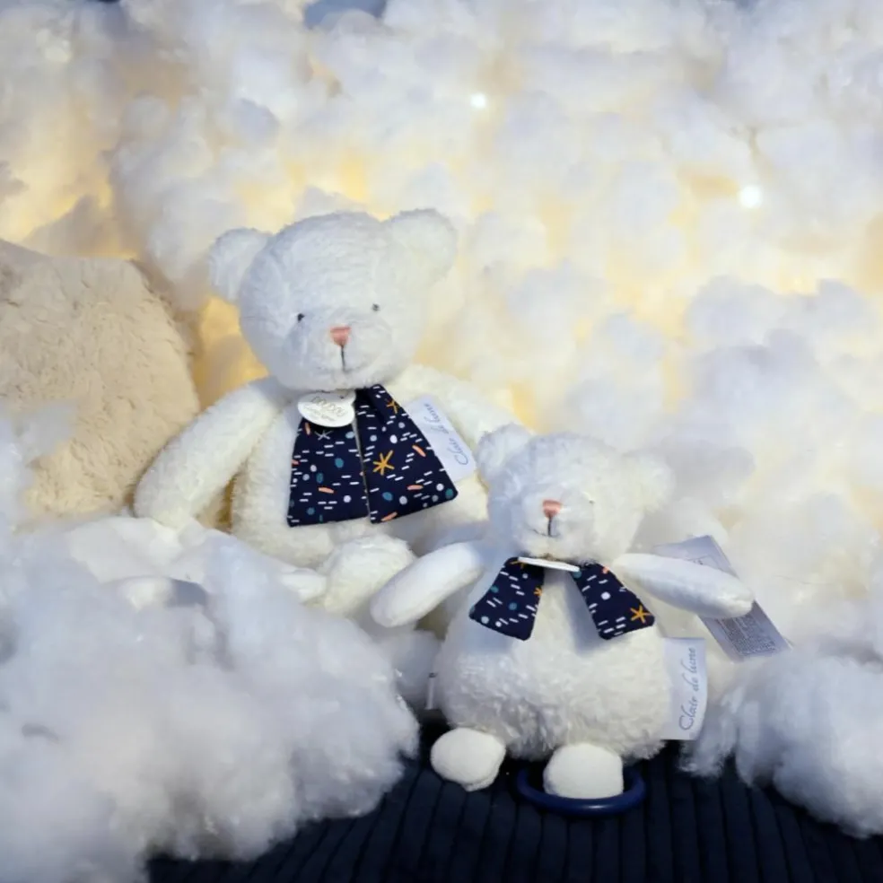 Peluche veilleuse Ours Pantin luminescent Clair de Lune (28 cm)