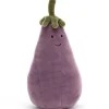 Peluche Vivacious Vegetables Aubergine (17 cm)