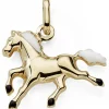 Pendentif Cheval (or jaune 375°)