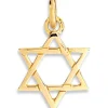 Pendentif Etoile de David ajourée (or jaune 375°)