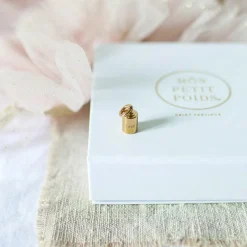 Pendentif personnalisable plaqué or jaune