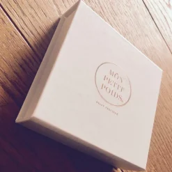 Pendentif personnalisable en argent rhodié