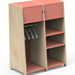 Penderie Asymetry Montessori (coloris au choix)