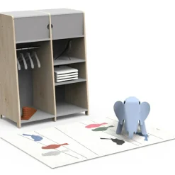 Penderie Asymetry Montessori (coloris au choix)