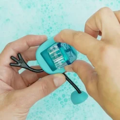 Personnage Blair bleu et 2 cubes lumineux