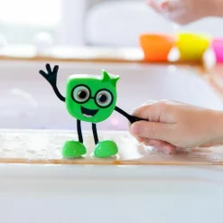 Personnage Pippa vert et 2 cubes lumineux