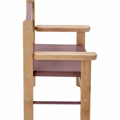 Petit fauteuil avec accoudoirs Juliette Hybride Vieux rose