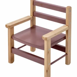 Petit fauteuil avec accoudoirs Juliette Hybride Vieux rose