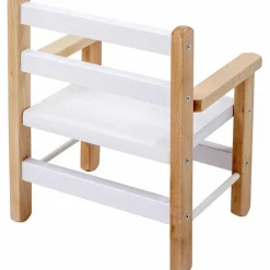 Petit fauteuil avec accoudoirs Juliette Hybride blanc