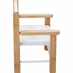 Petit fauteuil avec accoudoirs Juliette Hybride blanc