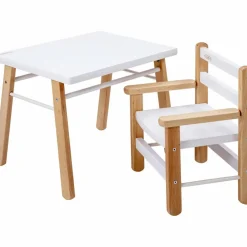 Petit fauteuil avec accoudoirs Juliette Hybride blanc