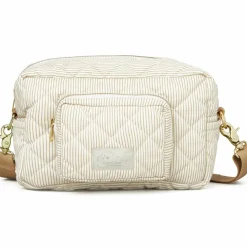 Petit sac à langer Classic Stripes Camel