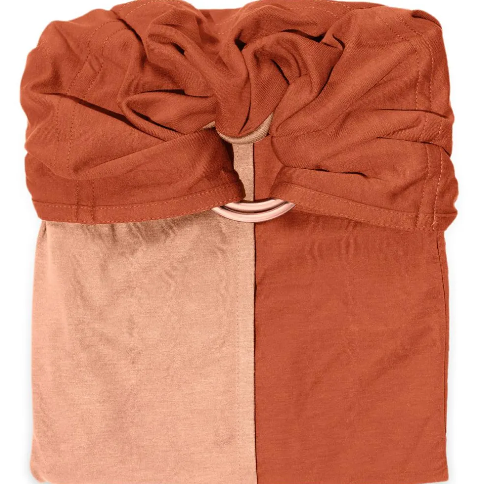 Petite écharpe Sling sans nœud Nude Caramel