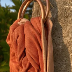 Petite écharpe Sling sans nœud Nude Caramel