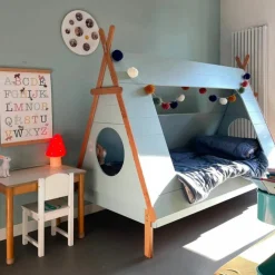 Petite lampe veilleuse champignon Rouge