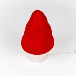 Petite lampe veilleuse champignon Rouge