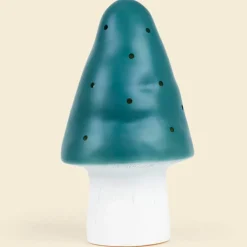 Petite lampe veilleuse champignon Naturel Bleu Sacrelle