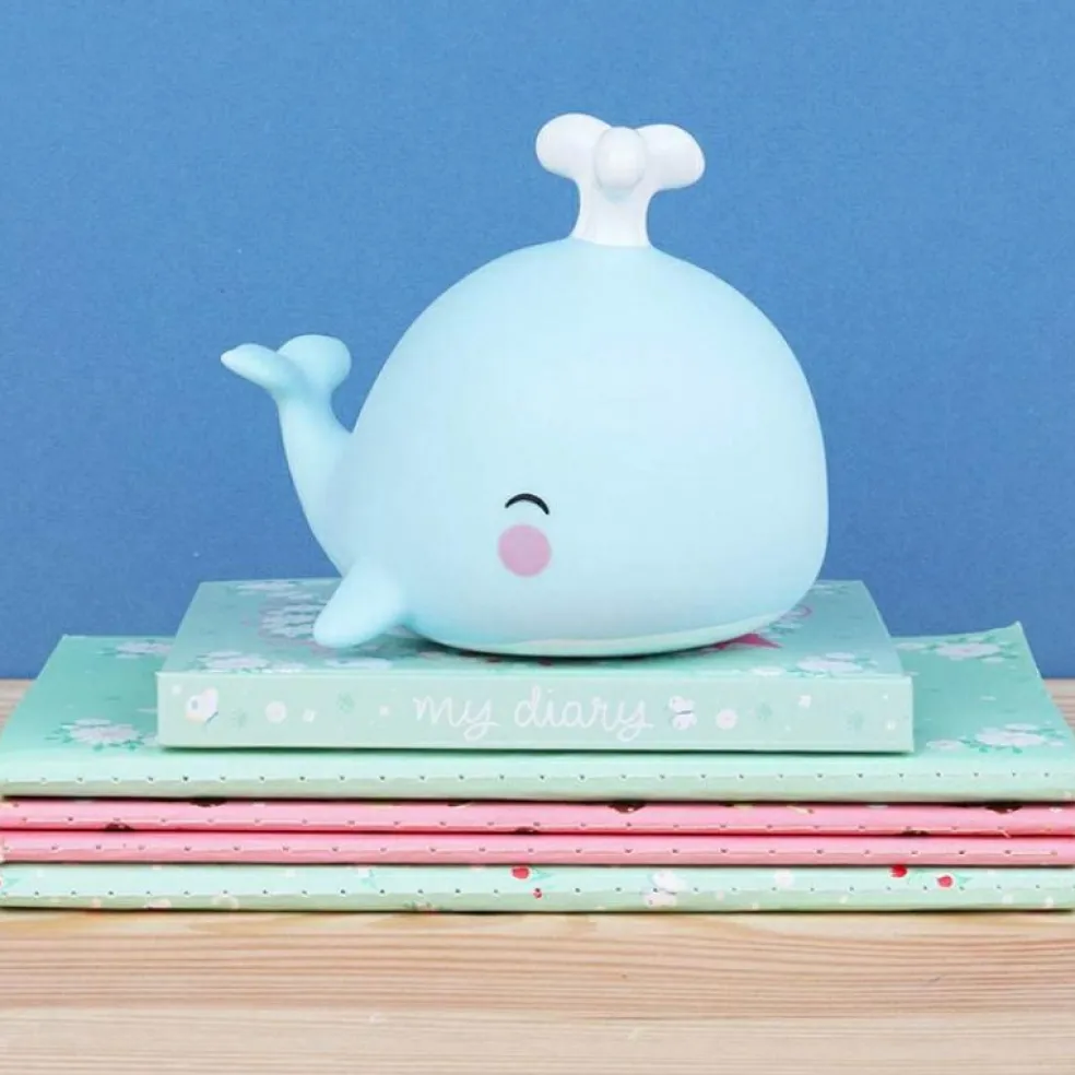 Petite veilleuse baleine (13 cm)