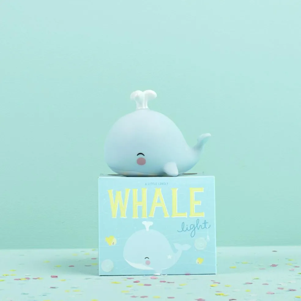 Petite veilleuse baleine (13 cm)