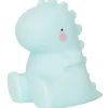 Petite veilleuse dinosaure bleu (12 cm)