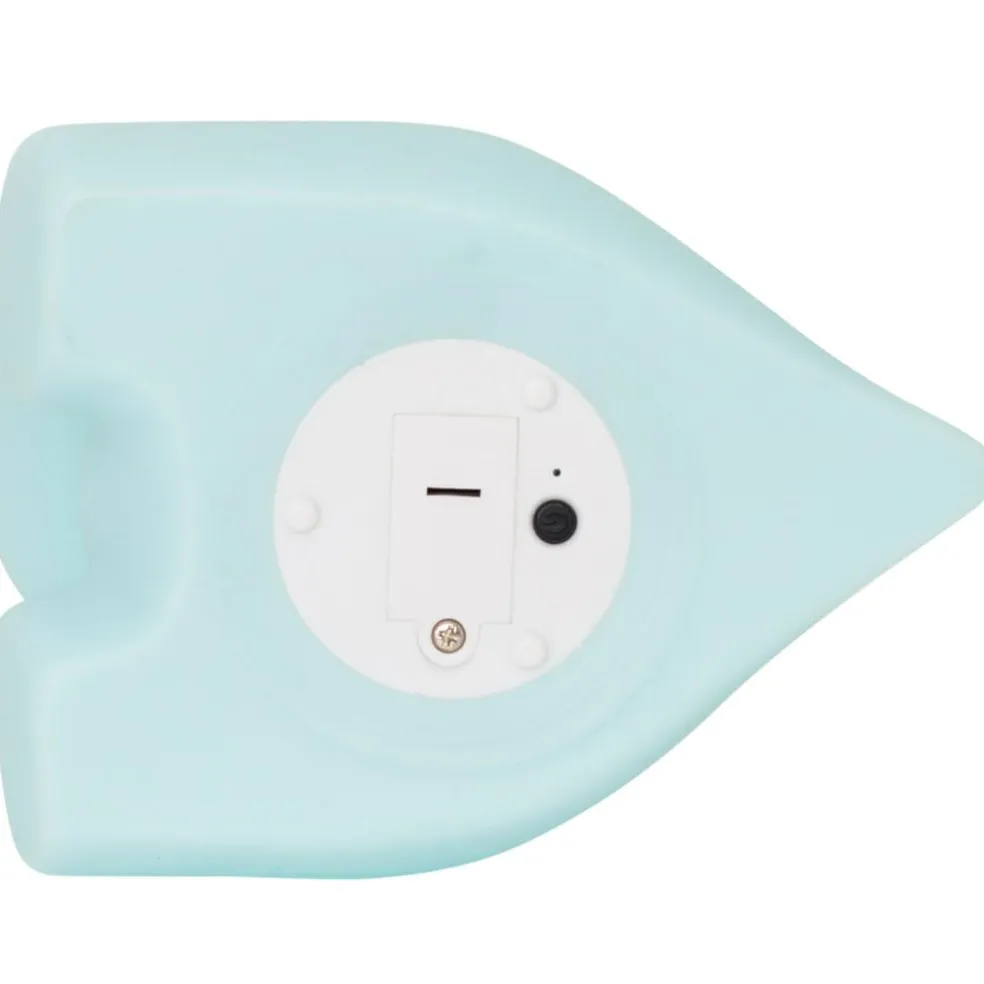 Petite veilleuse dinosaure bleu (12 cm)