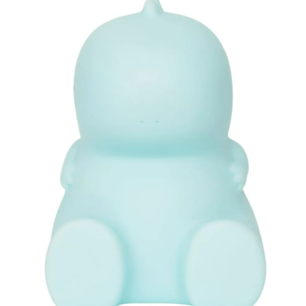 Petite veilleuse dinosaure bleu (12 cm)