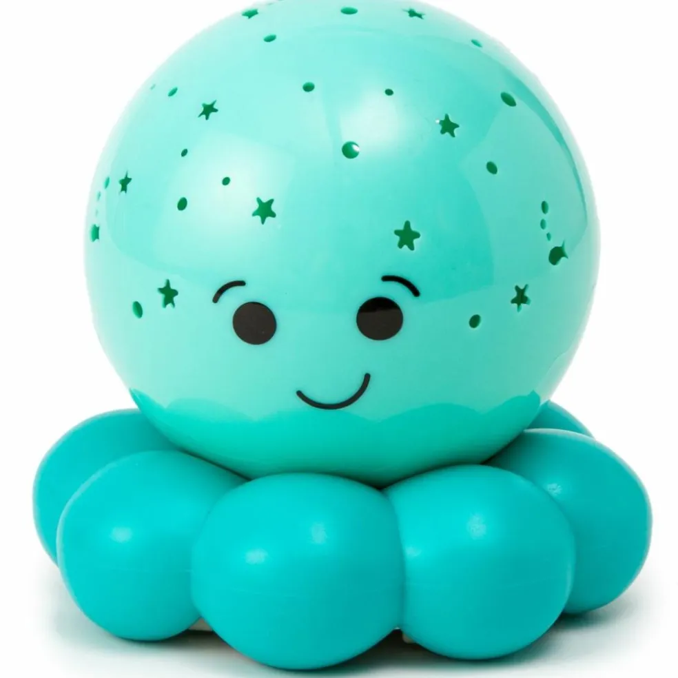 Petite veilleuse nomade bébé poulpe bleu