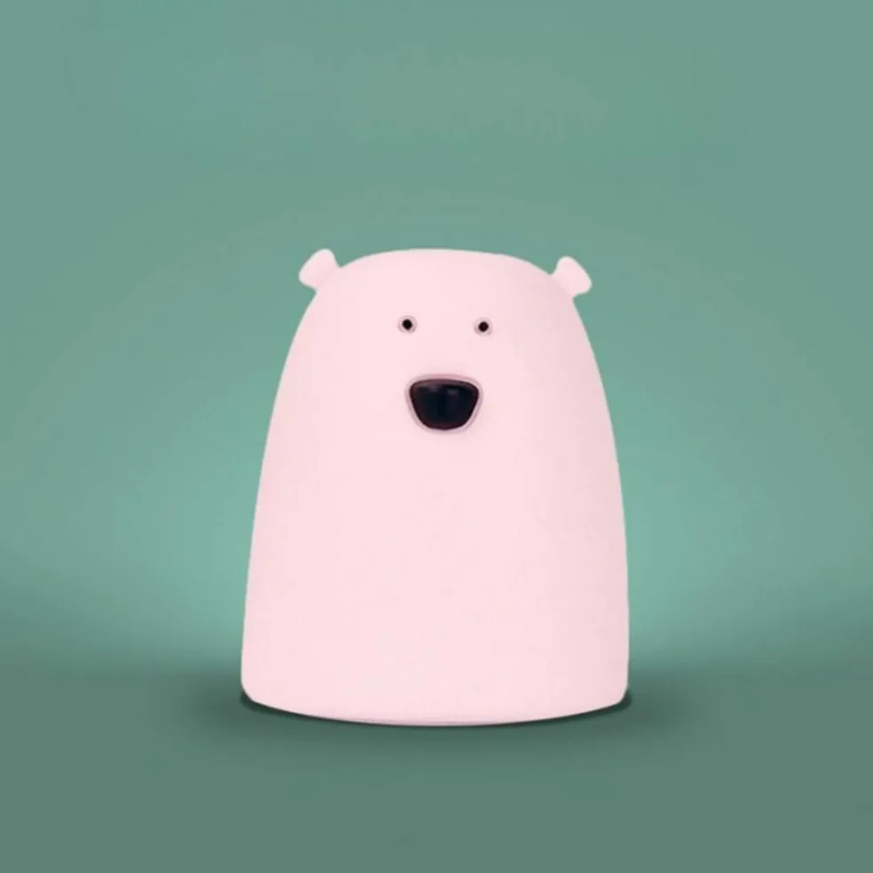 Petite veilleuse Ours S Rose