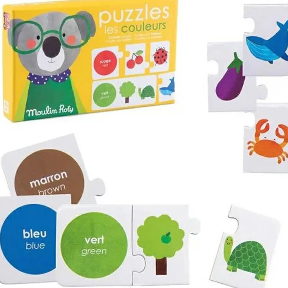 Petits puzzles Les couleurs