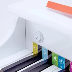 Piano à queue électronique Deluxe blanc