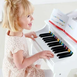 Piano à queue électronique Deluxe blanc