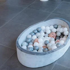 Piscine à balles grise