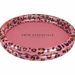 Piscine enfant Léopard rose et doré (100 cm)