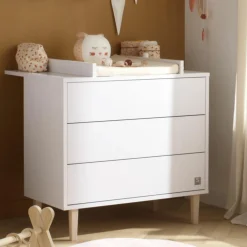 Plan à langer pour commode 3 tiroirs Paloma