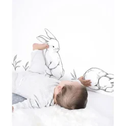 Planche de stickers 3 lapins