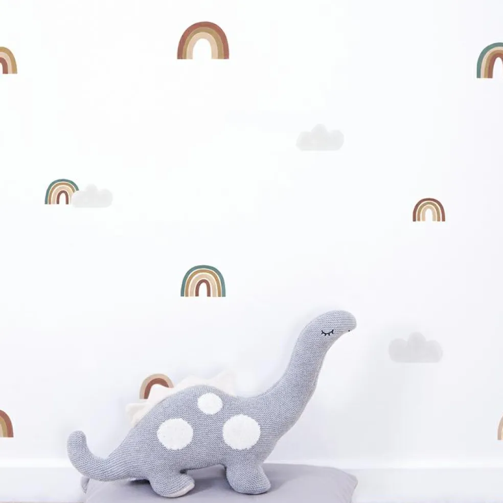 Planche de stickers A3 arc-en-ciel Cute Rainbows